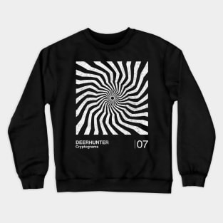 Cryptograms / Minimalist Graphic Fan Artwork Design Crewneck Sweatshirt